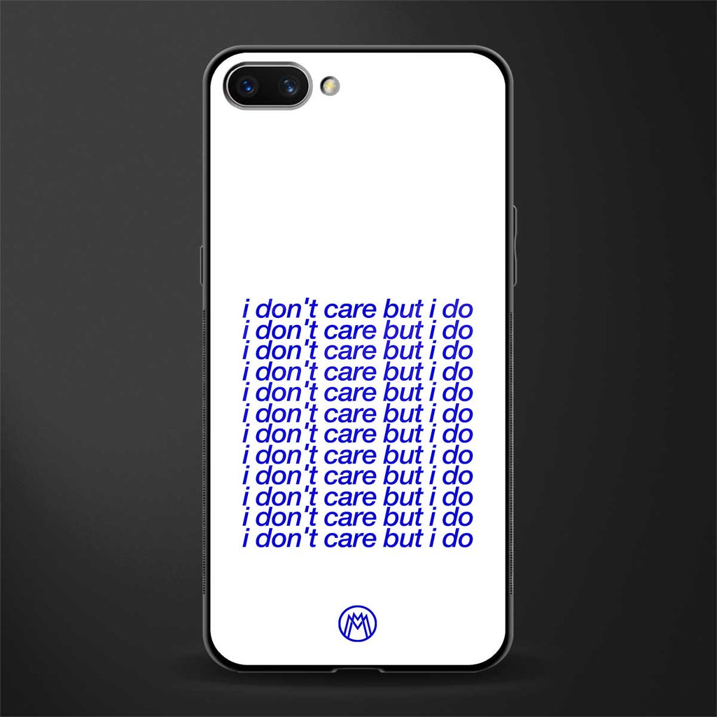 i don't care but i do glass case for realme c1 image