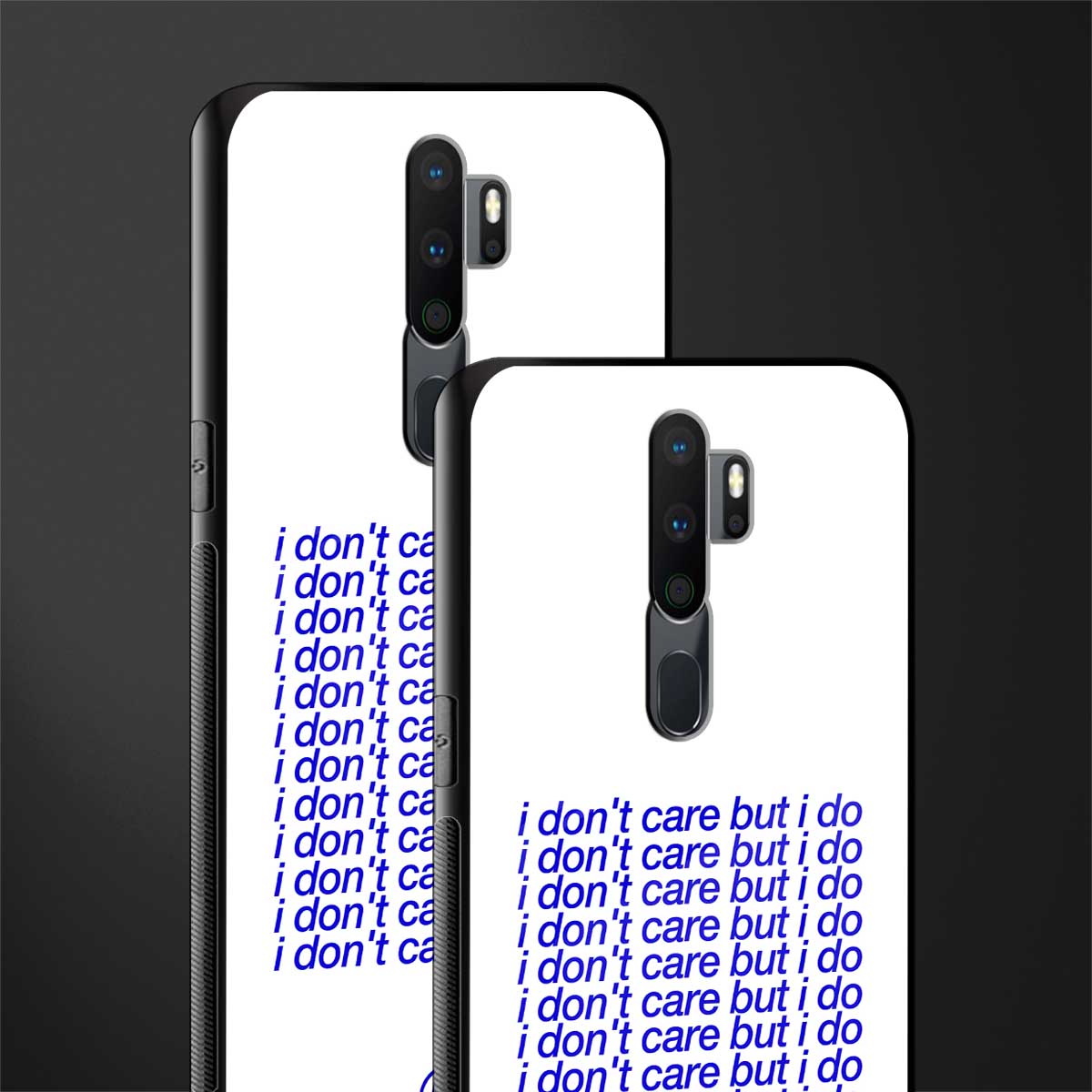 i don't care but i do glass case for oppo a9 2020 image-2