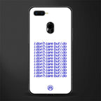i don't care but i do glass case for oppo a12 image