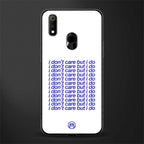 i don't care but i do glass case for realme 3 pro image