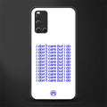 i don't care but i do glass case for vivo v19 image