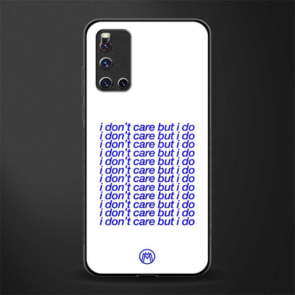 i don't care but i do glass case for vivo v19 image