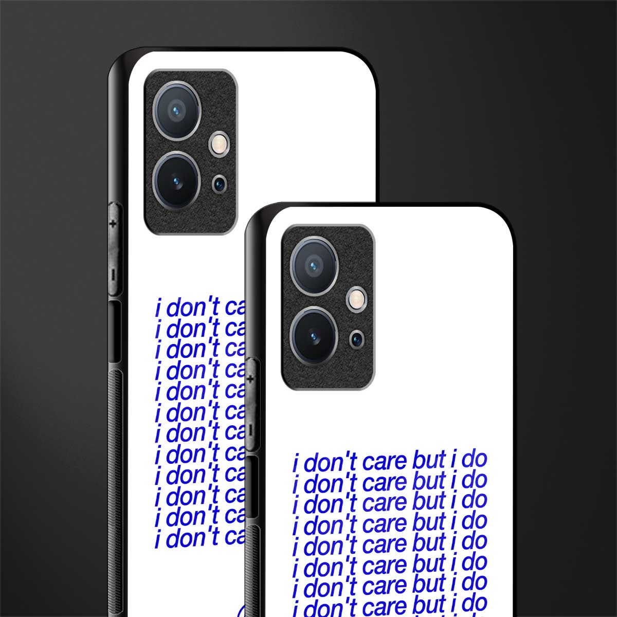 i don't care but i do glass case for vivo t1 5g image-2