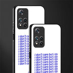 i don't care but i do glass case for xiaomi 11i 5g image-2