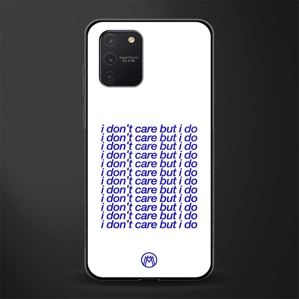 i don't care but i do glass case for samsung galaxy a91 image