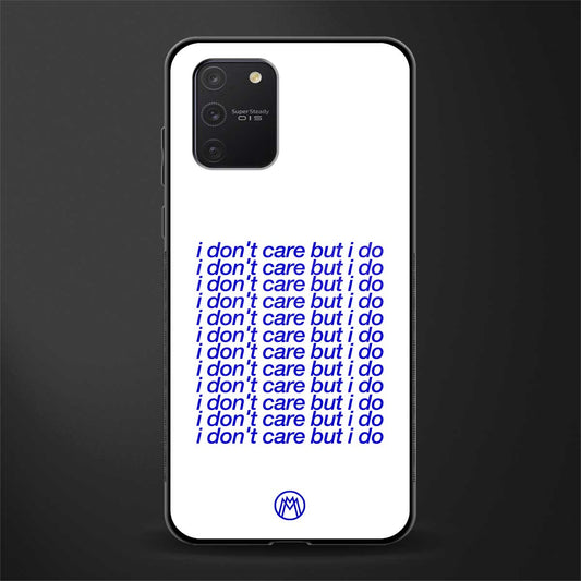 i don't care but i do glass case for samsung galaxy a91 image