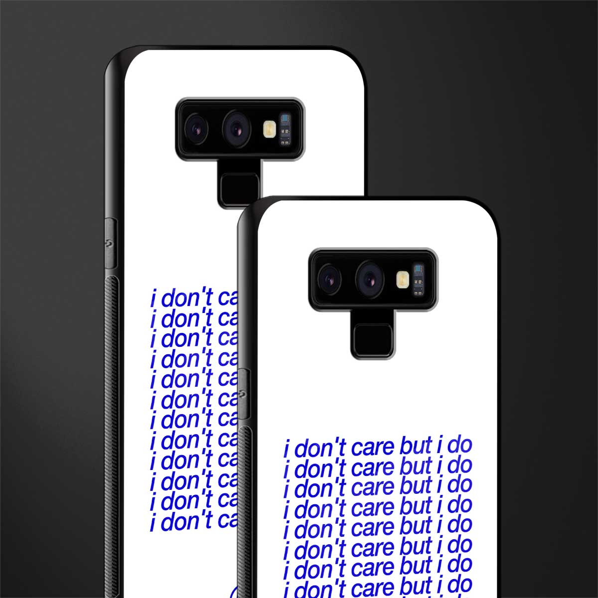 i don't care but i do glass case for samsung galaxy note 9 image-2