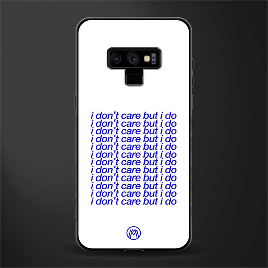 i don't care but i do glass case for samsung galaxy note 9 image