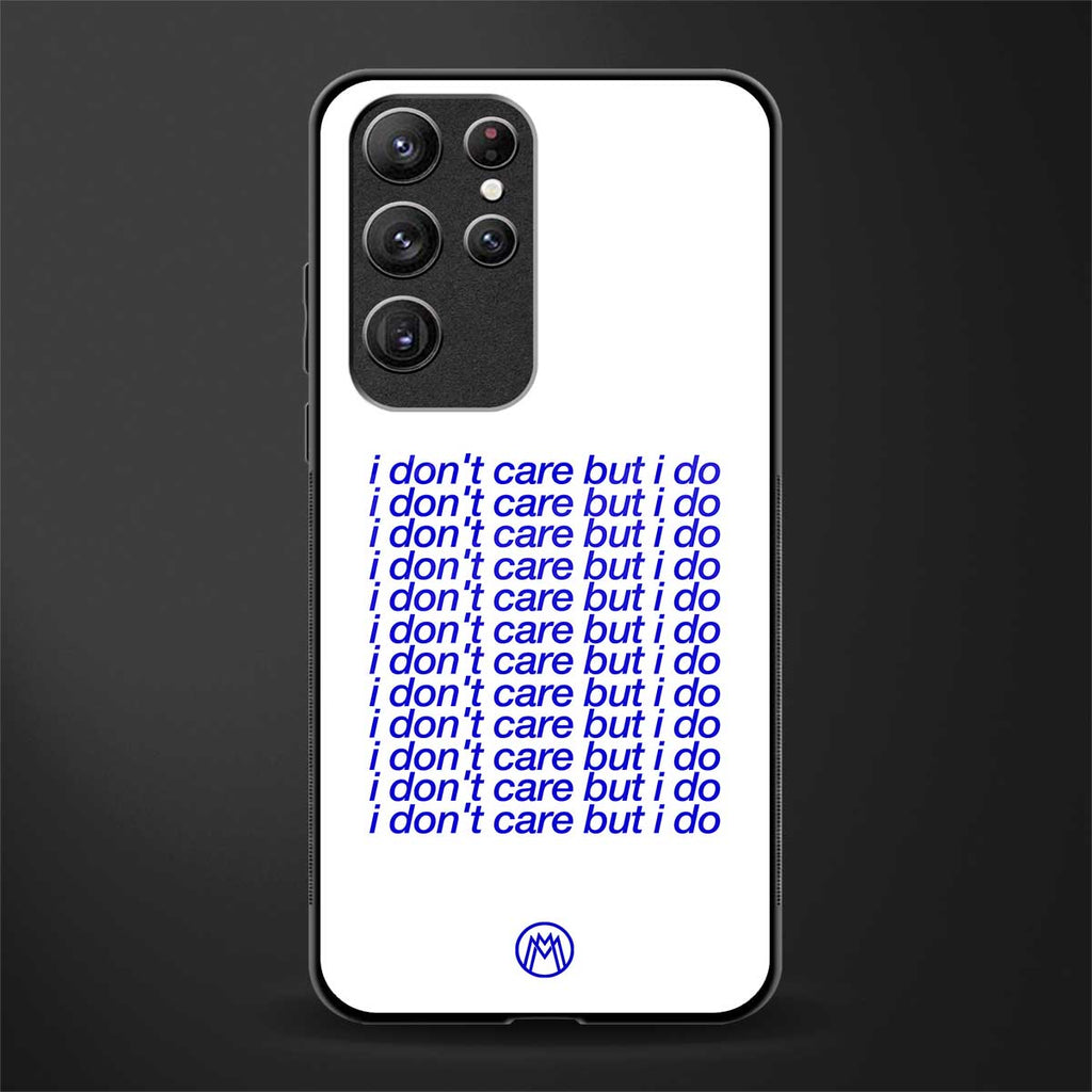 i don't care but i do glass case for samsung galaxy s22 ultra 5g image