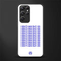 i don't care but i do glass case for samsung galaxy s22 ultra 5g image