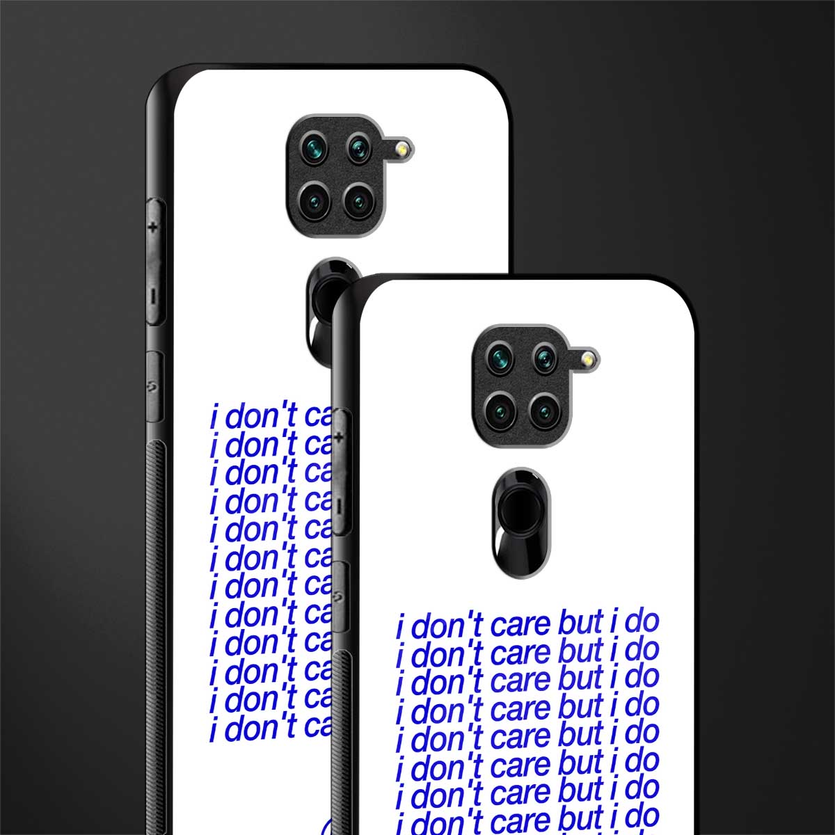 i don't care but i do glass case for redmi note 9 image-2