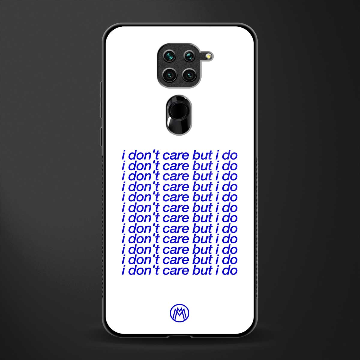 i don't care but i do glass case for redmi note 9 image