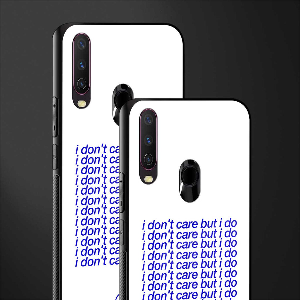 i don't care but i do glass case for vivo y12 image-2