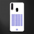 i don't care but i do glass case for vivo y12 image