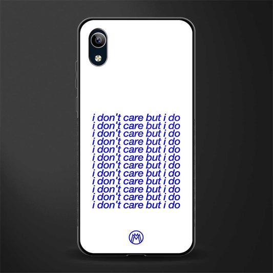 i don't care but i do glass case for vivo y90 image