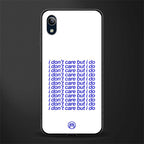 i don't care but i do glass case for vivo y91i image