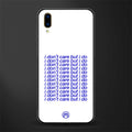 i don't care but i do glass case for vivo v11 pro image
