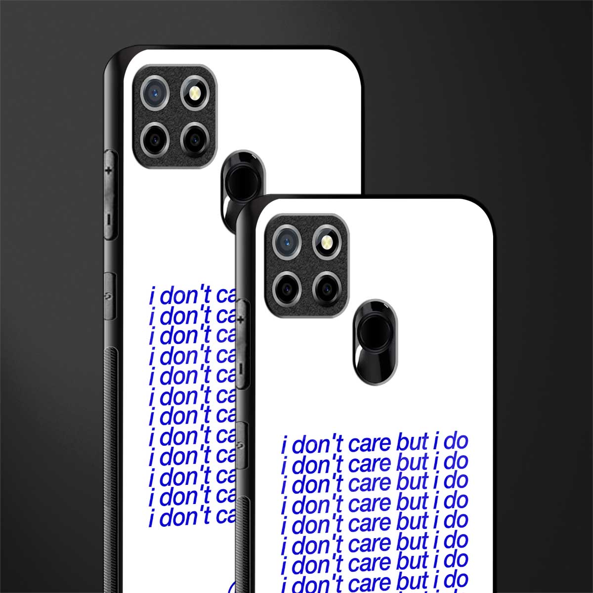 i don't care but i do glass case for realme narzo 20 image-2