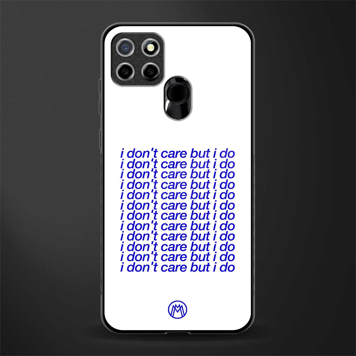 i don't care but i do glass case for realme narzo 30a image