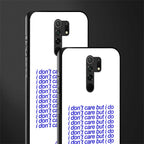 i don't care but i do glass case for poco m2 image-2