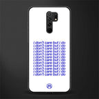 i don't care but i do glass case for redmi 9 prime image