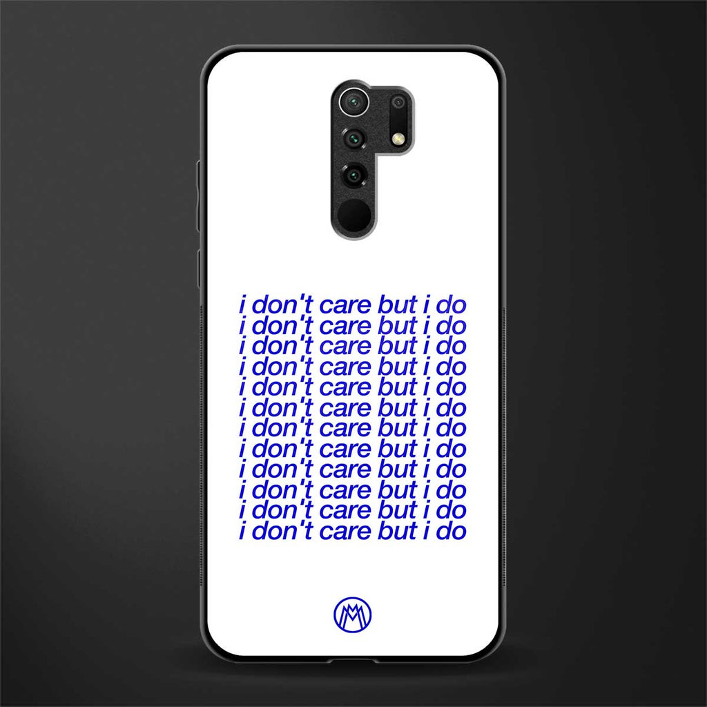 i don't care but i do glass case for poco m2 image