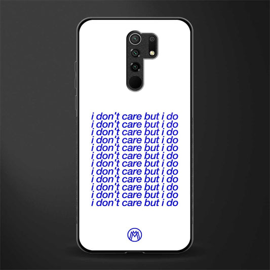 i don't care but i do glass case for poco m2 reloaded image