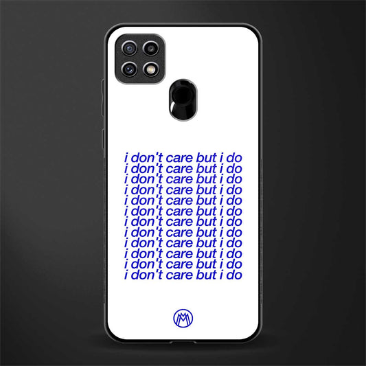 i don't care but i do glass case for oppo a15 image