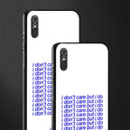 i don't care but i do glass case for redmi 9a image-2