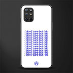 i don't care but i do glass case for oneplus 8t image