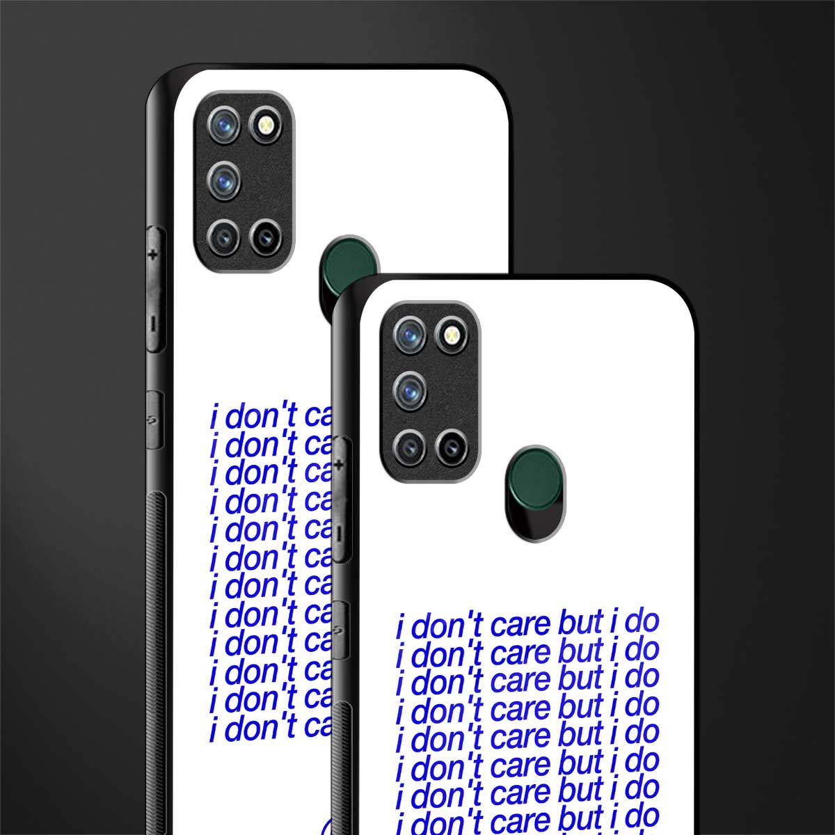 i don't care but i do glass case for realme 7i image-2