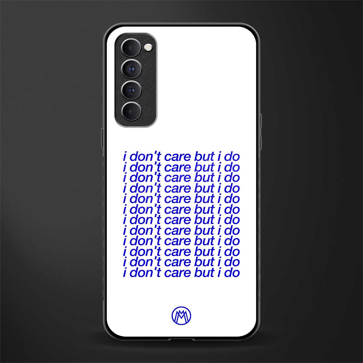 i don't care but i do glass case for oppo reno 4 pro image