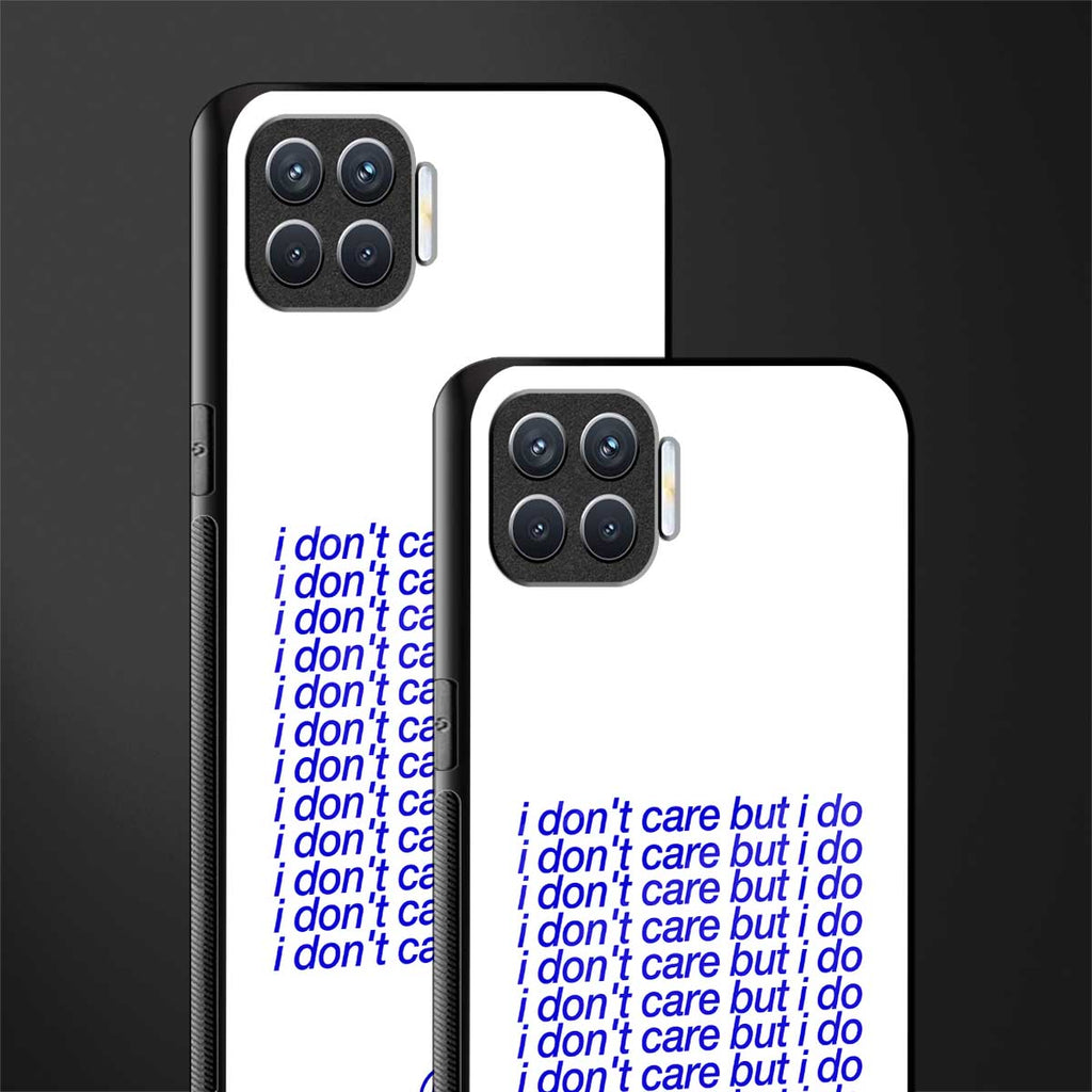 i don't care but i do glass case for oppo f17 image-2