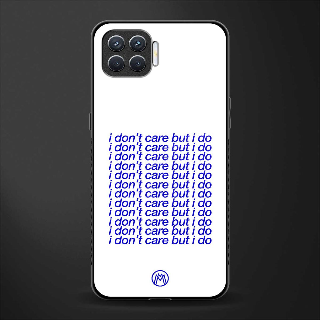 i don't care but i do glass case for oppo f17 image