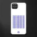 i don't care but i do glass case for oppo f17 image