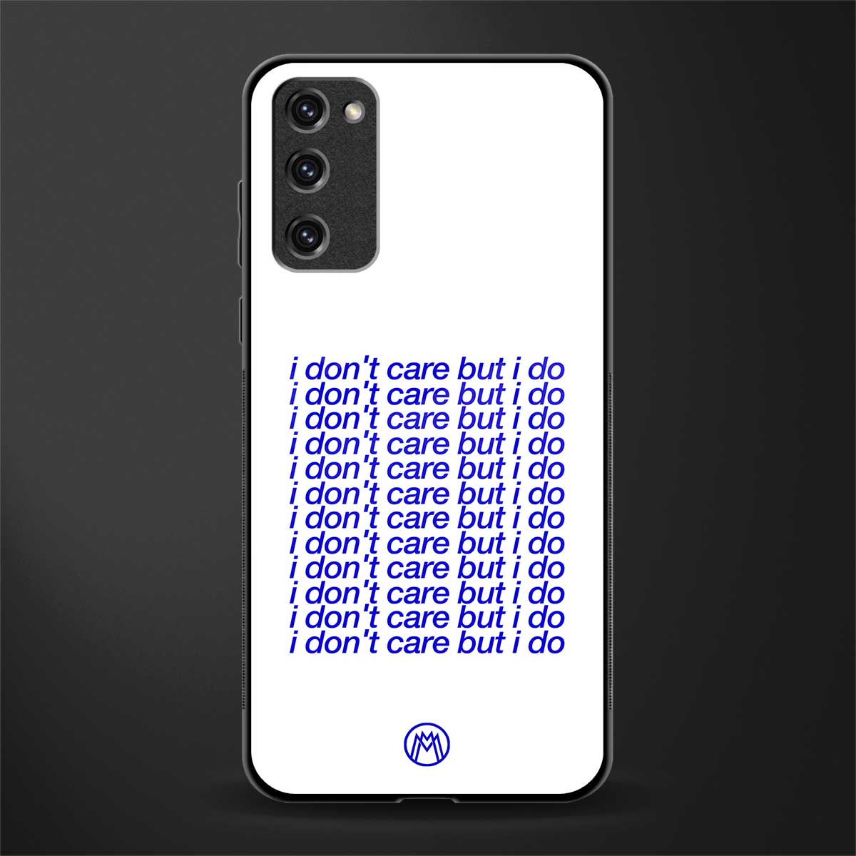 i don't care but i do glass case for samsung galaxy s20 fe image