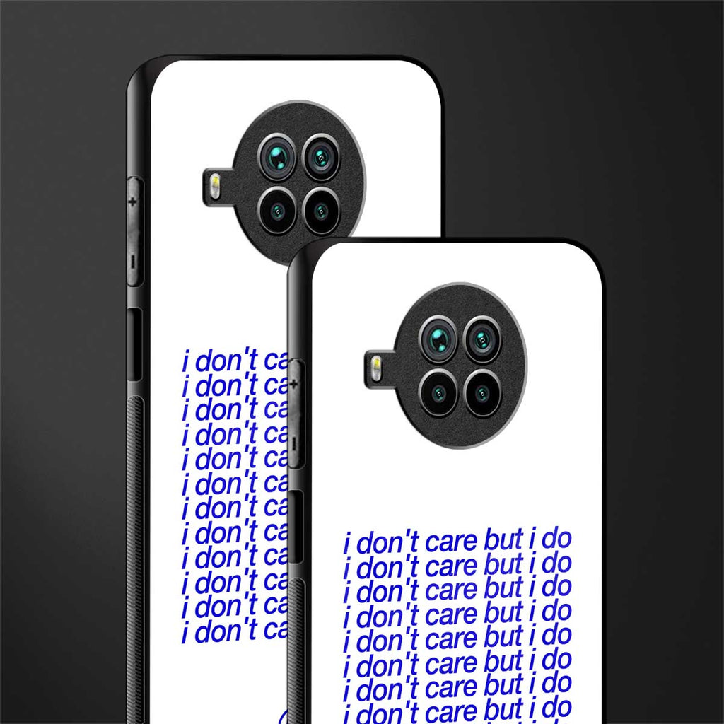 i don't care but i do glass case for mi 10i image-2