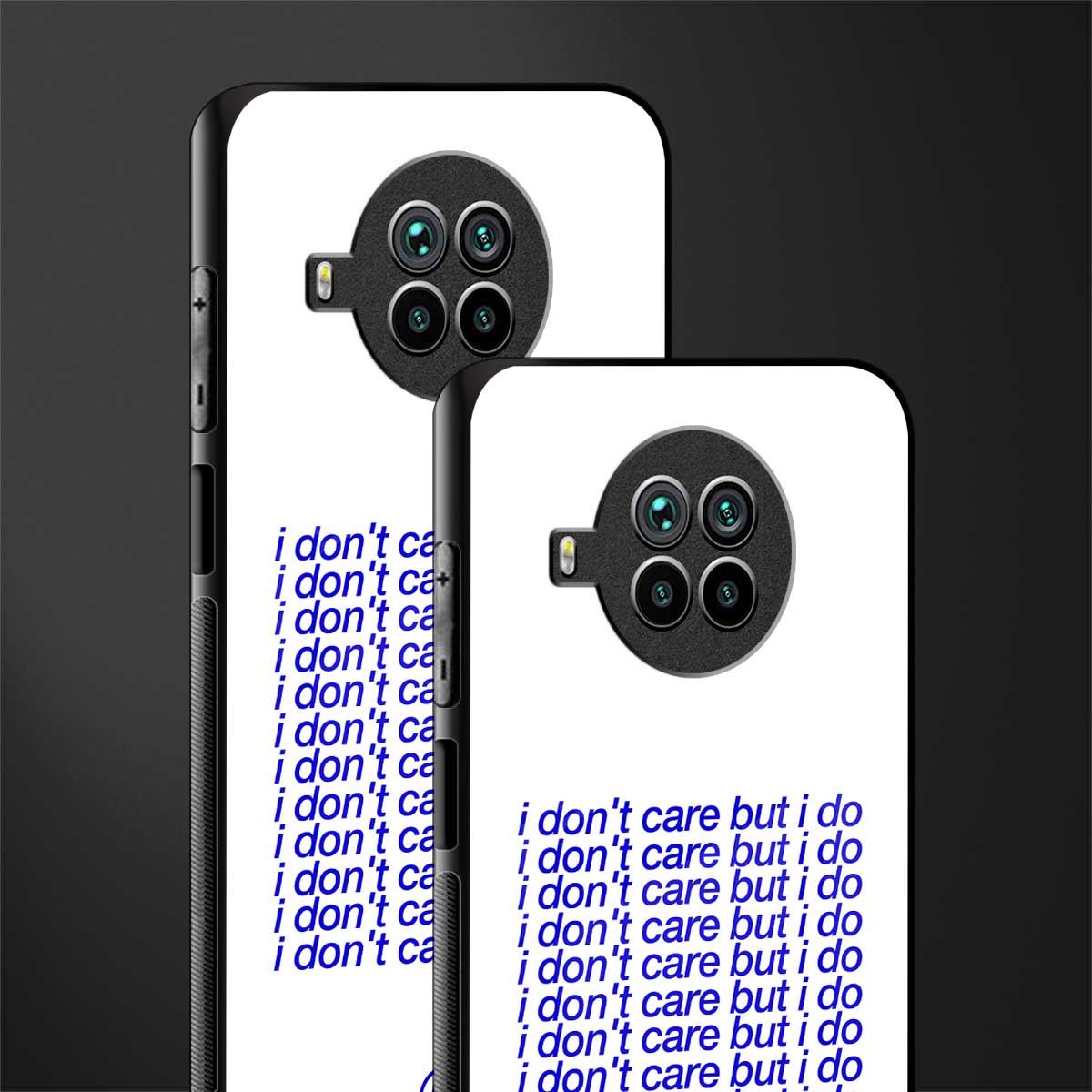 i don't care but i do glass case for mi 10i image-2