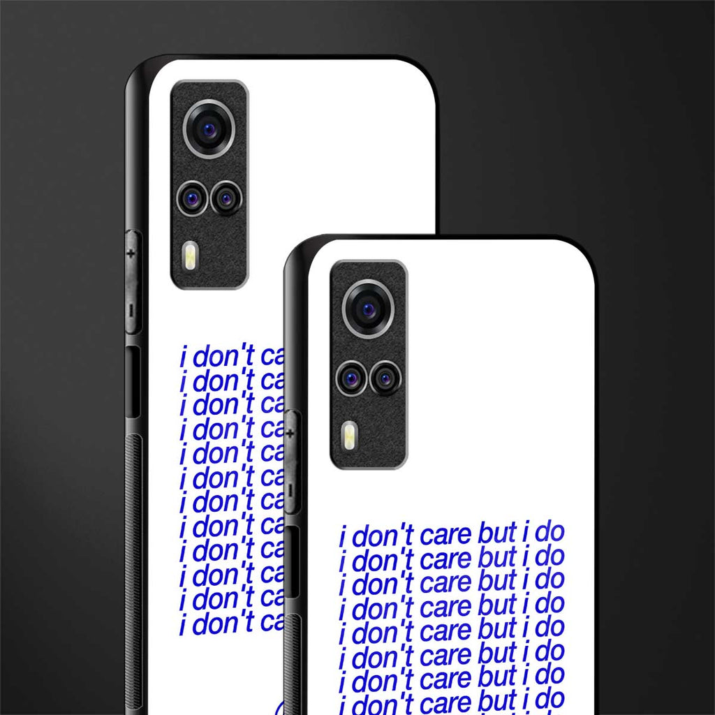 i don't care but i do glass case for vivo y53s image-2