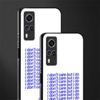 i don't care but i do glass case for vivo y53s image-2