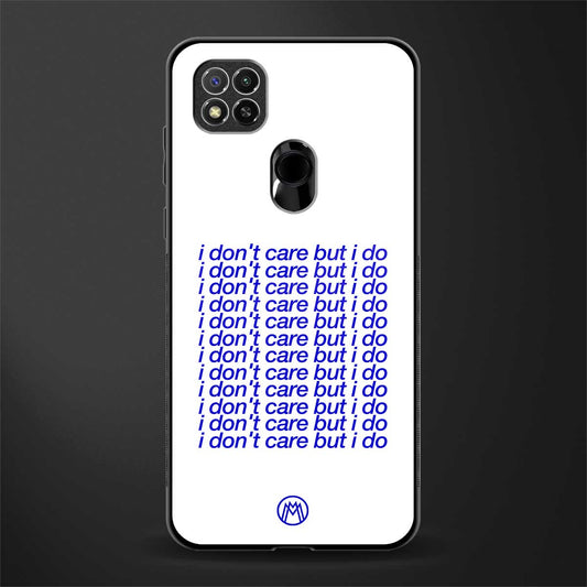i don't care but i do glass case for redmi 9 image