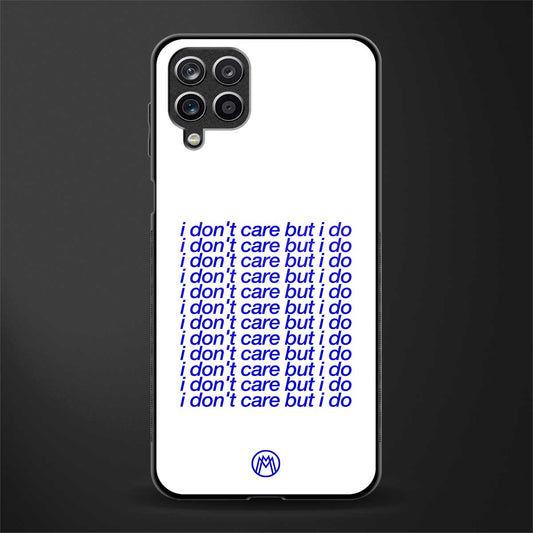 i don't care but i do glass case for samsung galaxy f12 image
