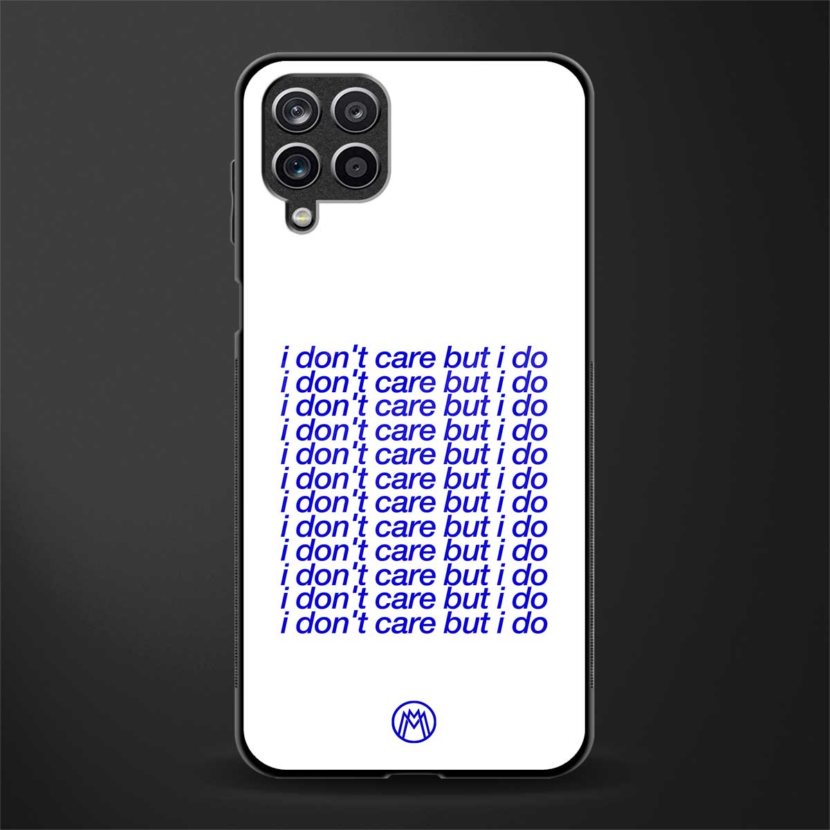 i don't care but i do glass case for samsung galaxy m12 image