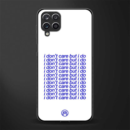 i don't care but i do glass case for samsung galaxy m12 image