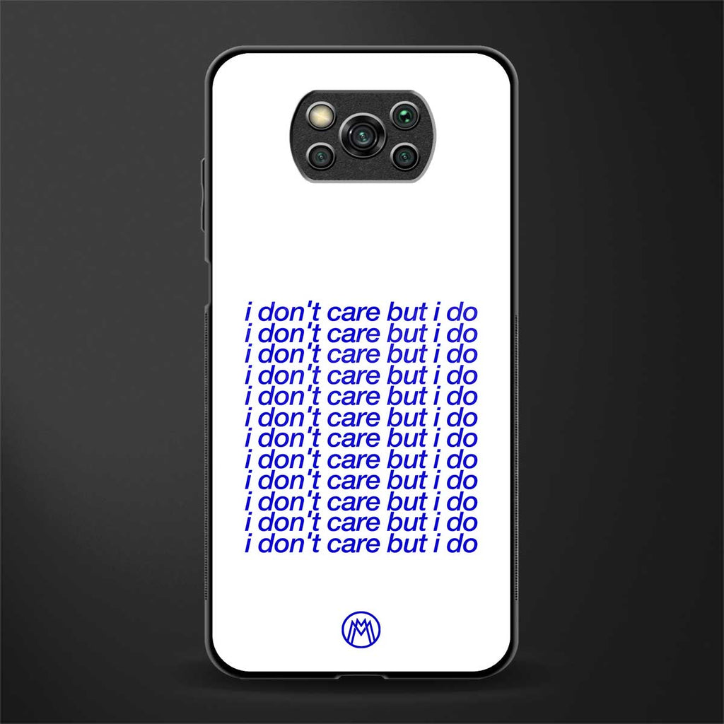 i don't care but i do glass case for poco x3 pro image