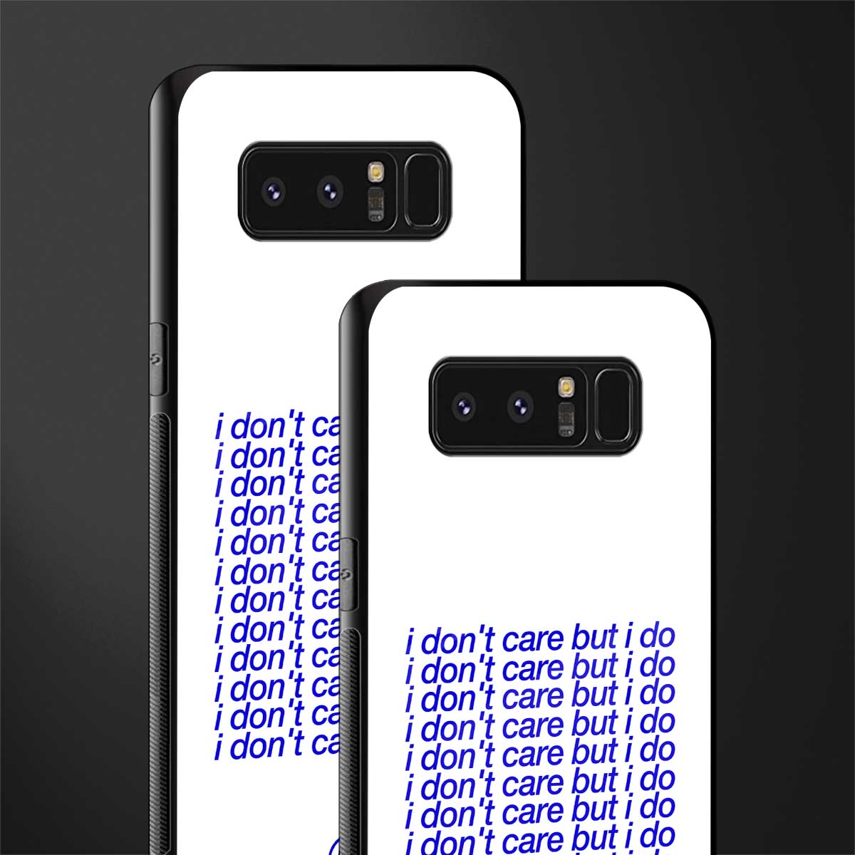 i don't care but i do glass case for samsung galaxy note 8 image-2
