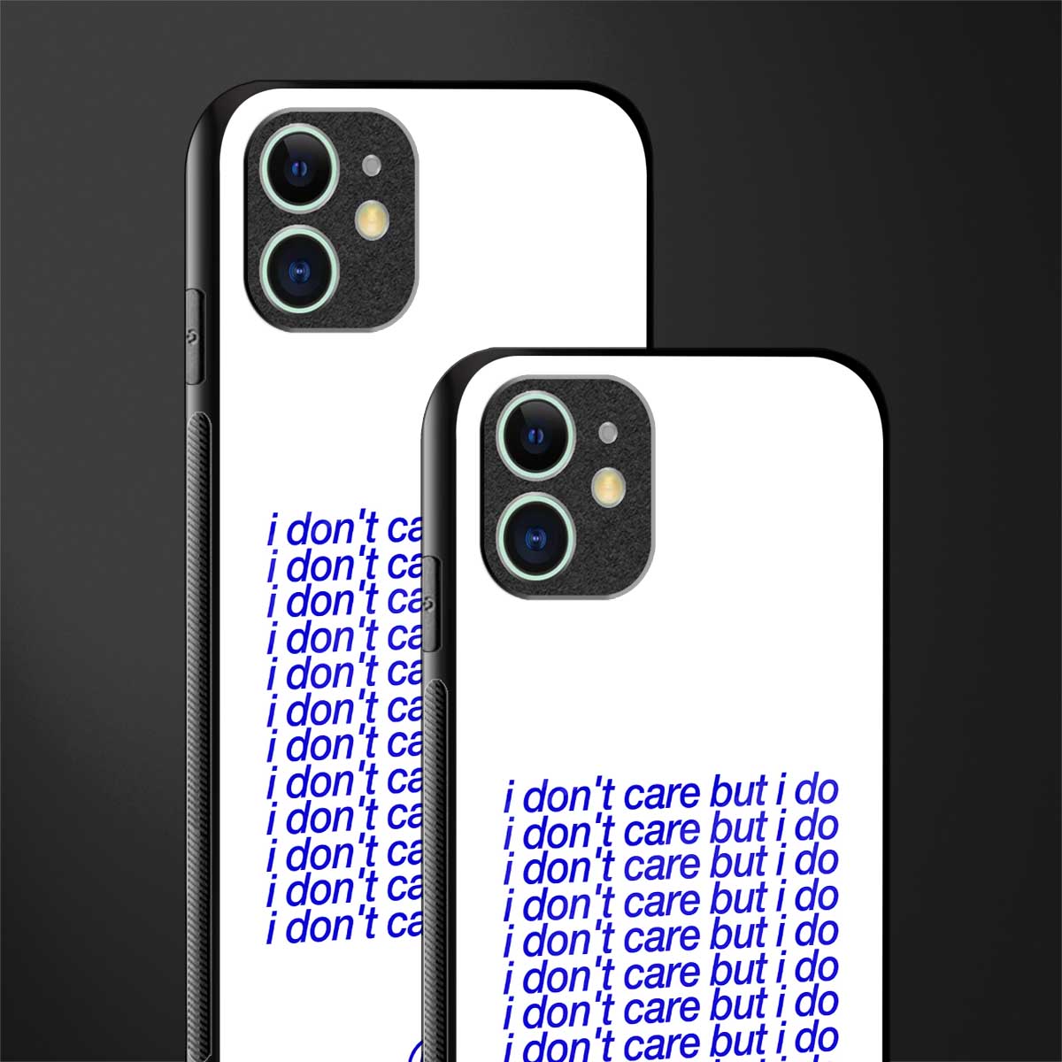 i don't care but i do glass case for iphone 12 mini image-2