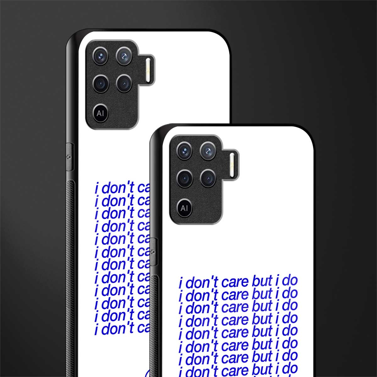 i don't care but i do glass case for oppo f19 pro image-2