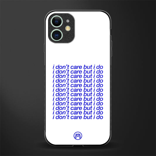 i don't care but i do glass case for iphone 12 mini image