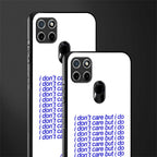 i don't care but i do glass case for realme c21 image-2